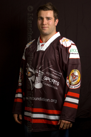 James Archer in the 2012-2013 Phoenix Warm-Up shirt