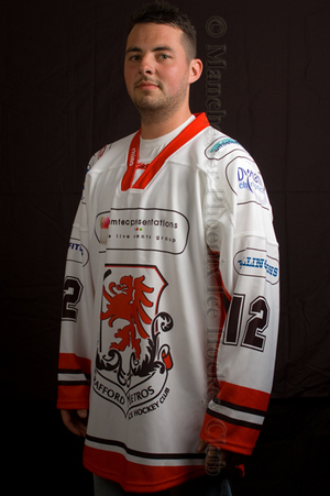 Sean Day in the 2012-2013 Metros Home shirt
