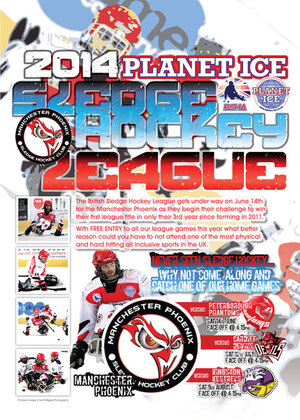 Sledge Hockey Poster 2014