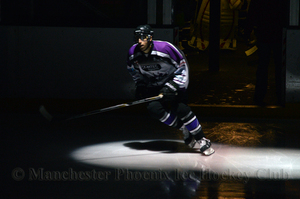 Ben Wood takes to the ice