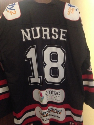 2012/13 Jake Nurse Warm up shirt