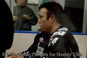 Andrew Sharp in the sin bin after fight three