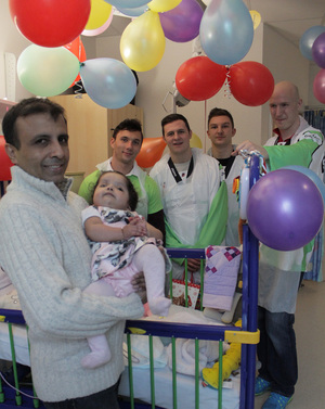 Children's hospital visit 2013