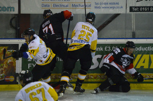 Fighting for the Puck