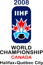 2008 IIHF World Championships logo